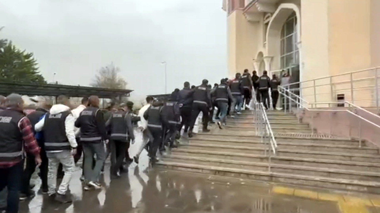 'Daltonlar' ve 'Casperler' suç örgütü operasyonunda 8 kişi tutuklandı