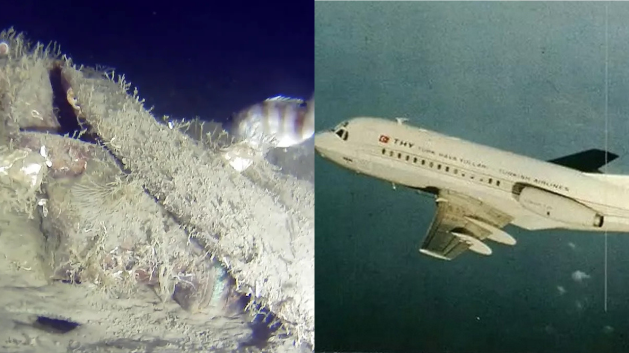 42 kişiye mezar olmuştu... 50 yıl önce düşen THY uçağına ait parçalar bulundu