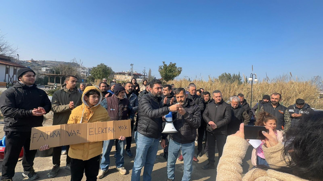 Hatay’da verilen sözler tutulmadı: Fatura var elektrik yok