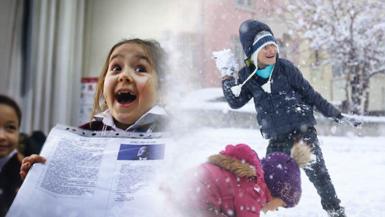 Okula dönüşe kar engeli: Yarıyıl tatili 26 ilde uzatılabilir