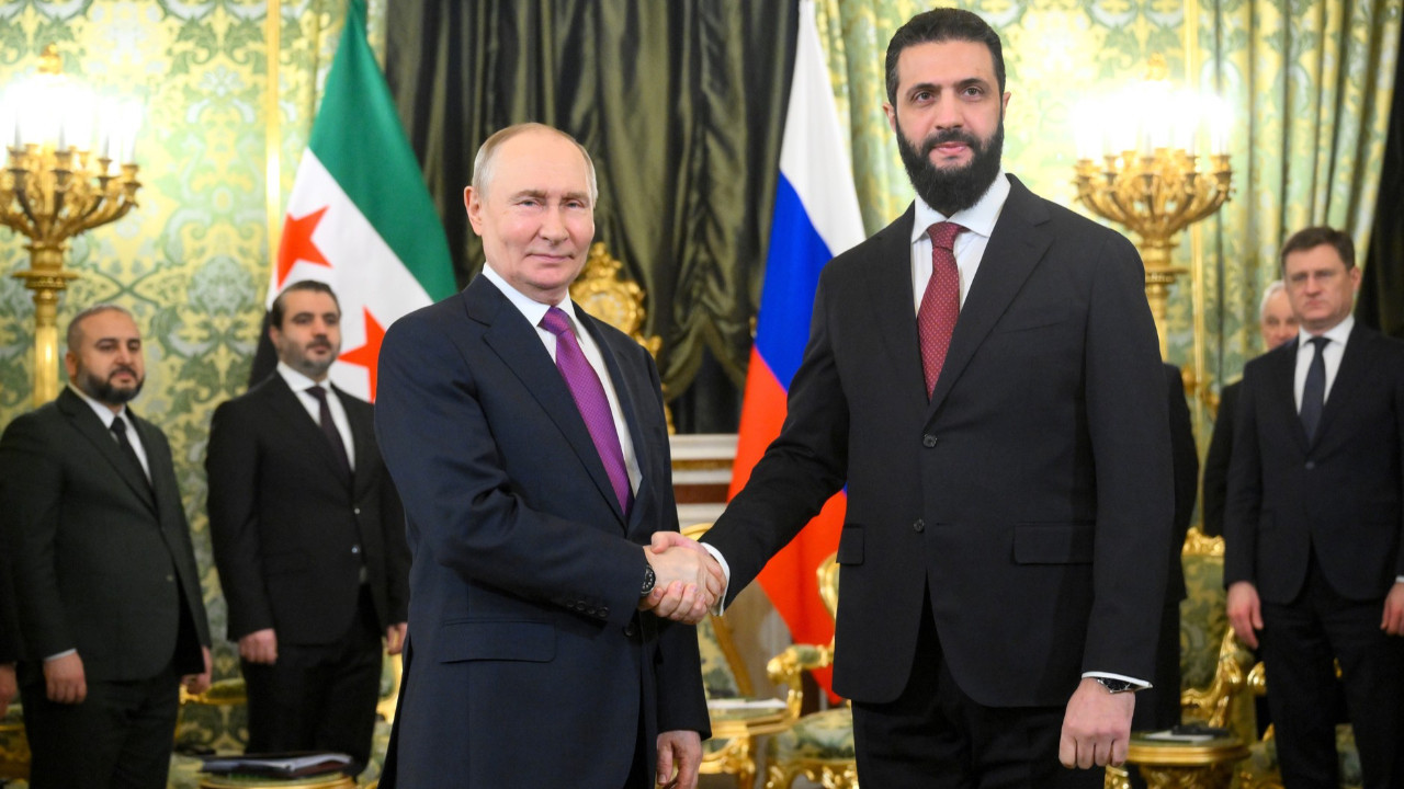 Putin ve Şara Moskova'da görüştü