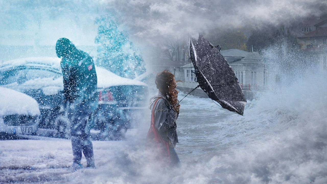 Bakanlık tek tek illeri saydı: Fırtına, yoğun kar ve sel riski!