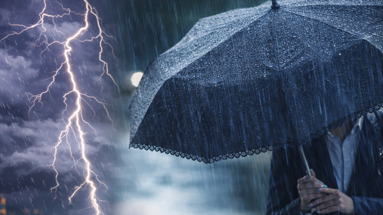 Meteorolojik uyarı: Pazartesi günü 9 ilde şiddetli yağmur var