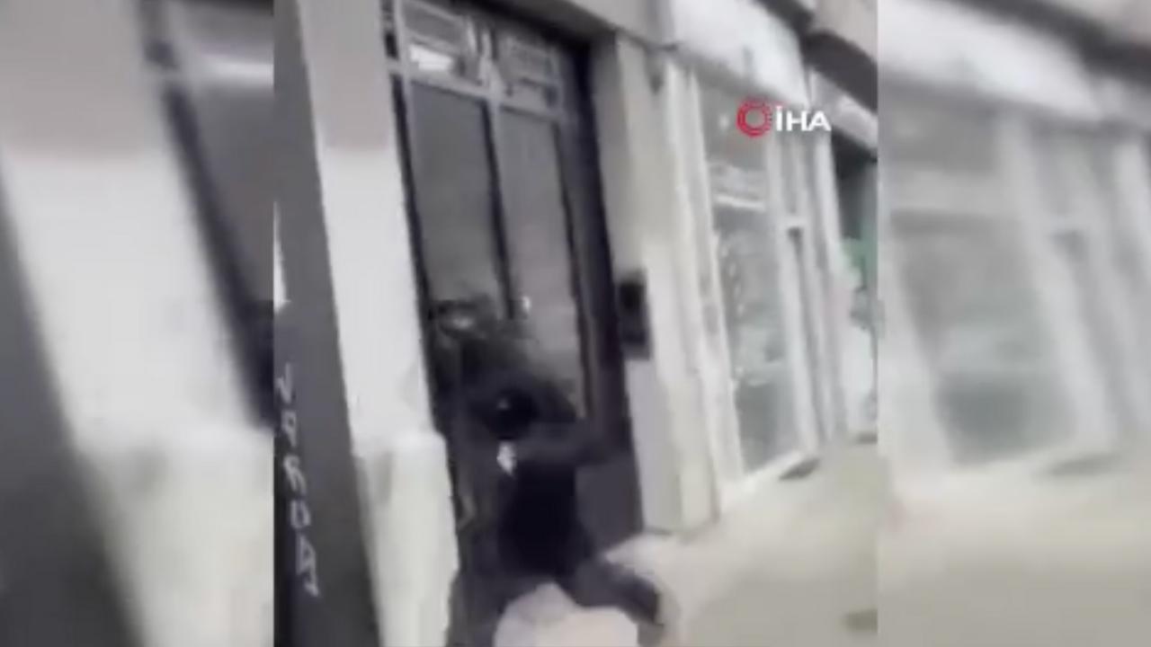 Fransa'da güzellik salonuna el bombalı saldırı! Saldırı anını sosyal medyadan paylaştılar