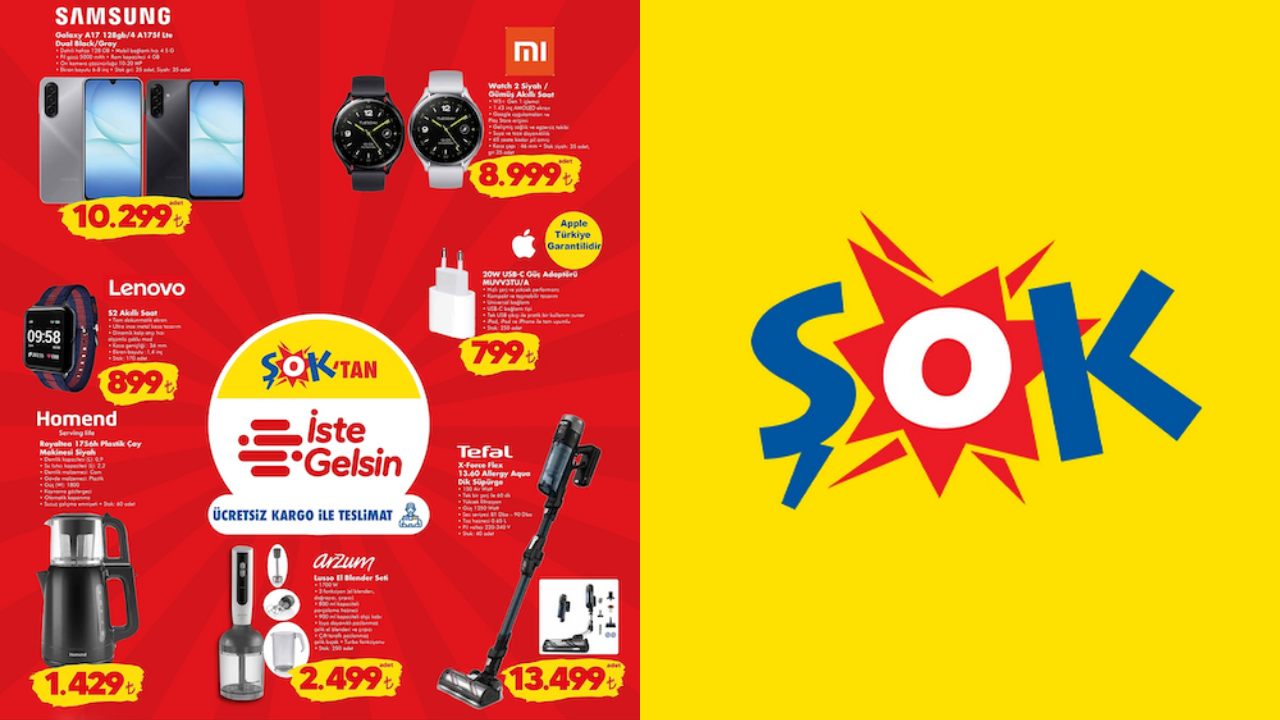 ŞOK Market'te indirim yağmuru: 7 Şubat Cumartesi günü raflara gelecek ürünler belli oldu