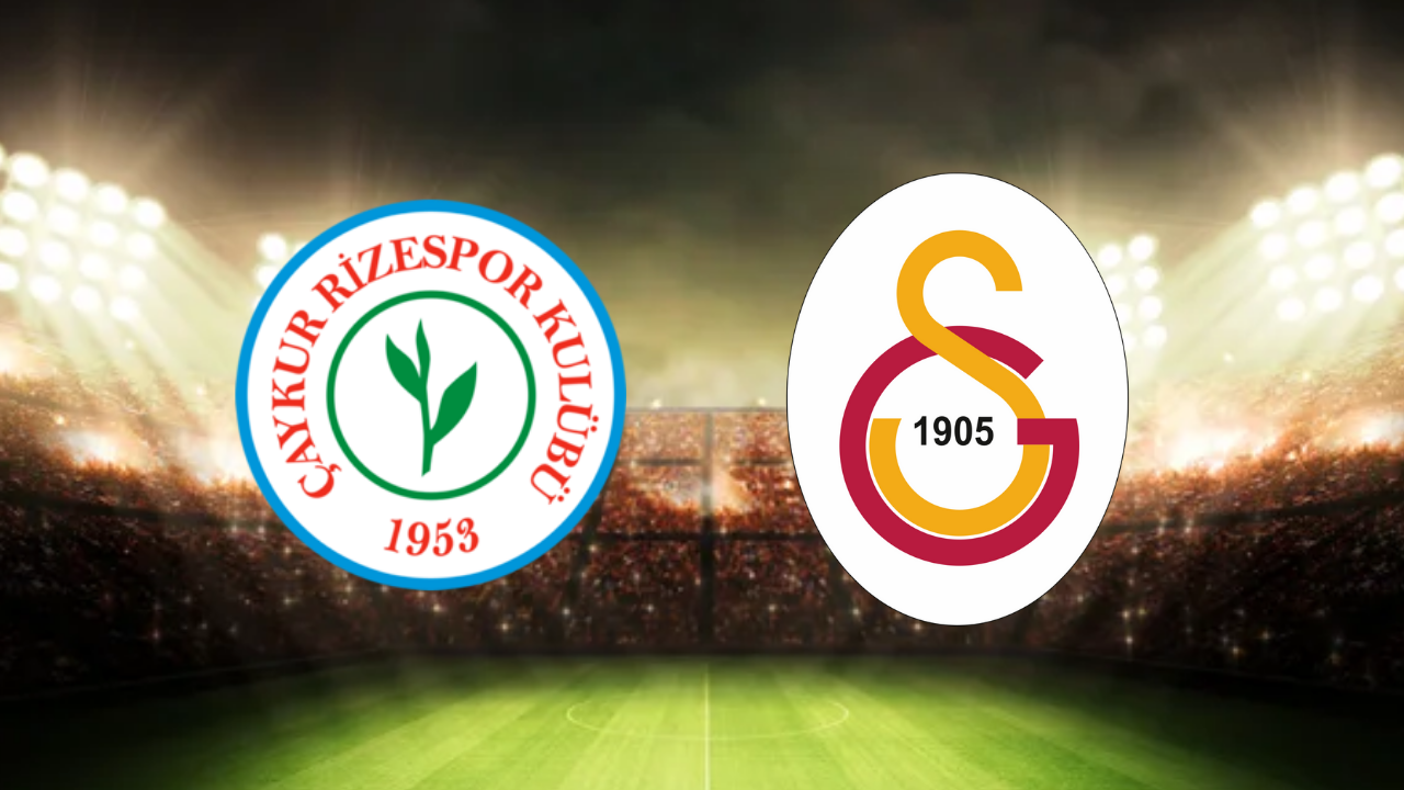 Çaykur Rizespor-Galatasaray maçı canlı izle! beIN Sports 1 yayın bilgileri, maç saati ve canlı skor