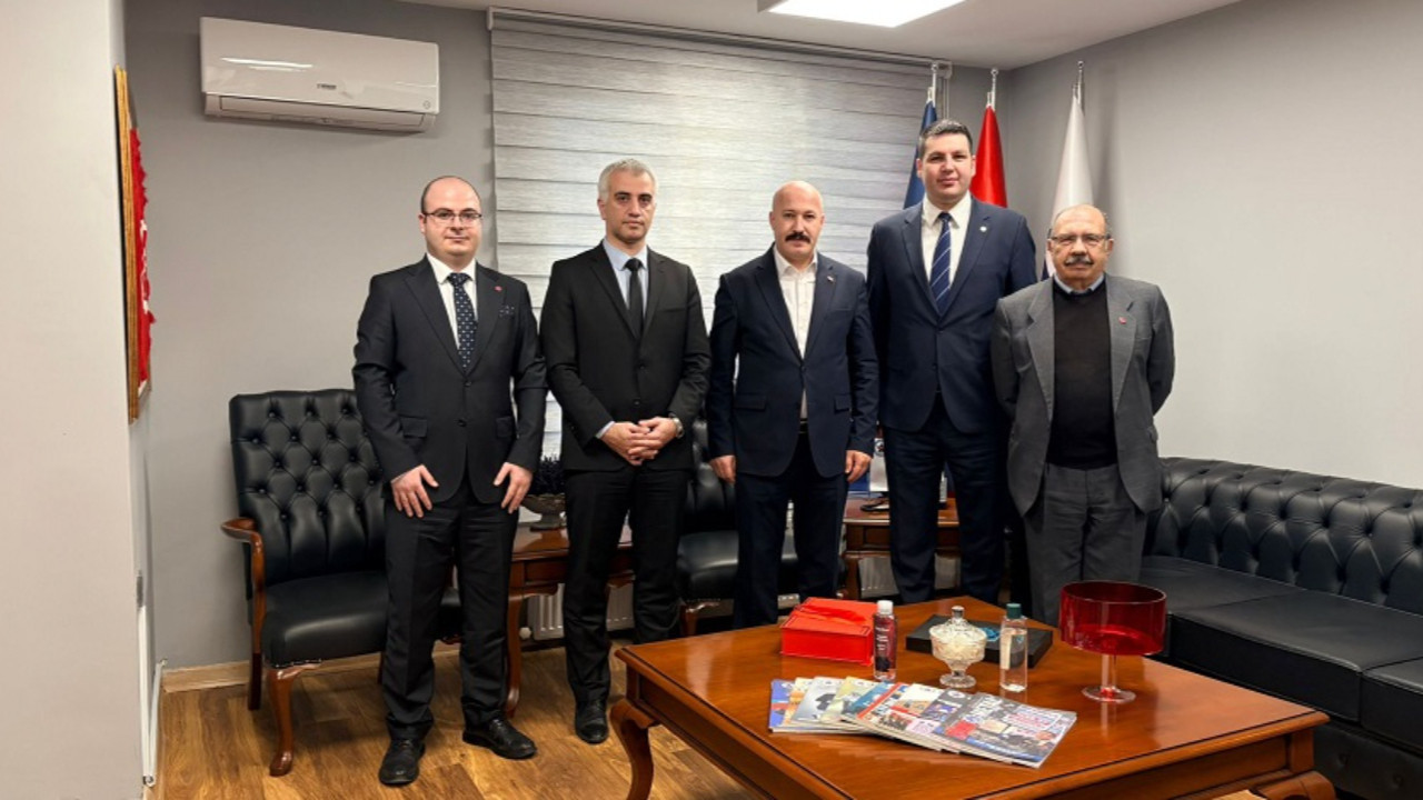 Vatan Partisi heyetinden Güvenlik-İş Sendikası'na ziyaret