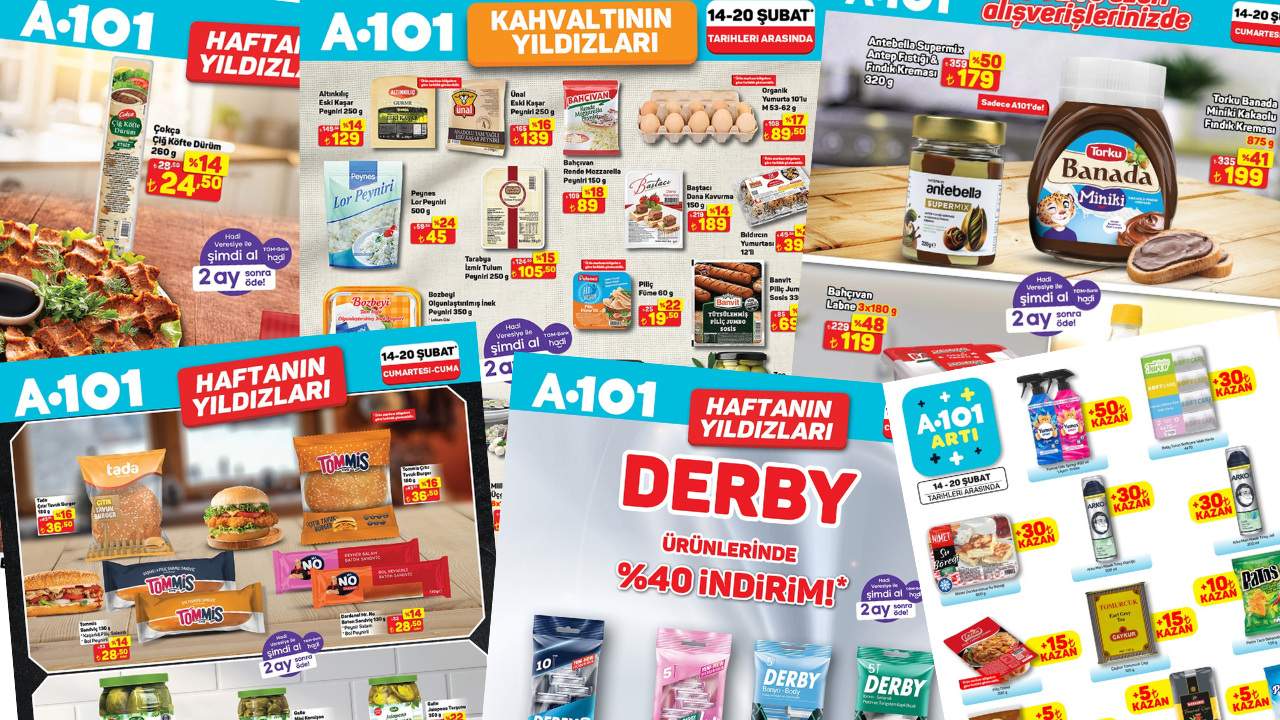 A101 14 Şubat Haftanın Yıldızları Kataloğu: Temel gıda ürünlerinde dev fırsat başladı