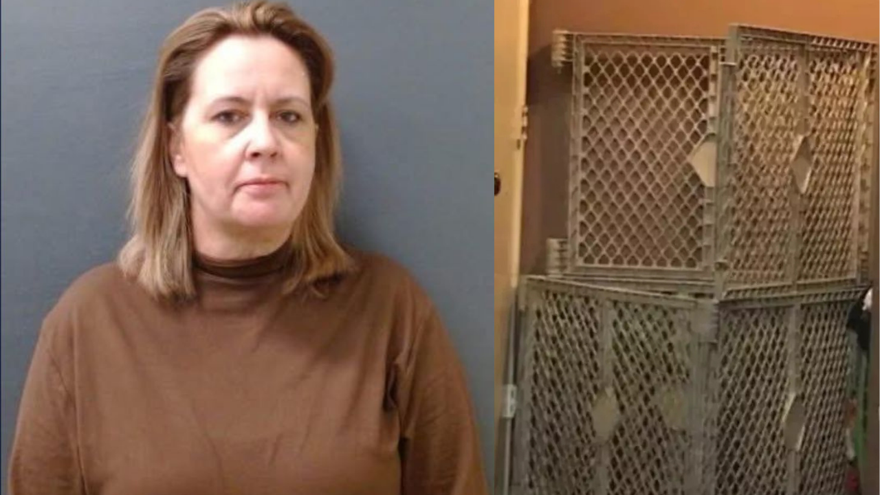 Evlat edindiği çocukları kafese kapatan kadına 80 yıl hapis cezası verildi