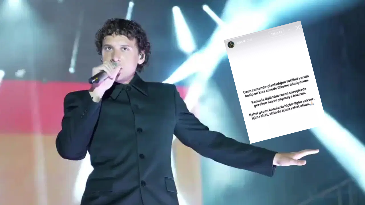 Hakkında yakalama kararı çıkartılan Edis’ten ilk açıklama: Ülkeme dönüyorum