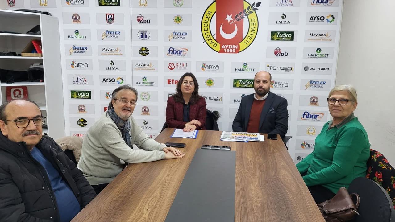 Vatan Partisi'nden Aydın Gazeteciler Cemiyeti'ne z…