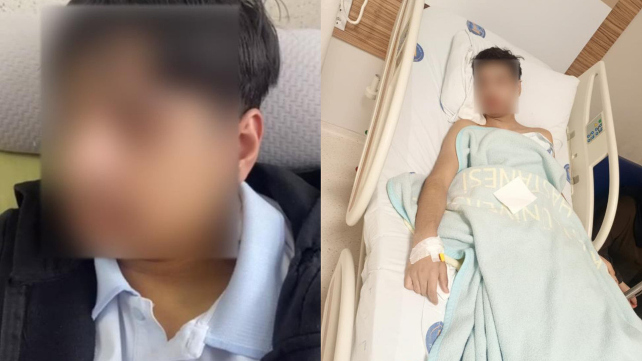 Antalya'da lisede kavga: 9. sınıf öğrencisinin çenesi kırıldı!