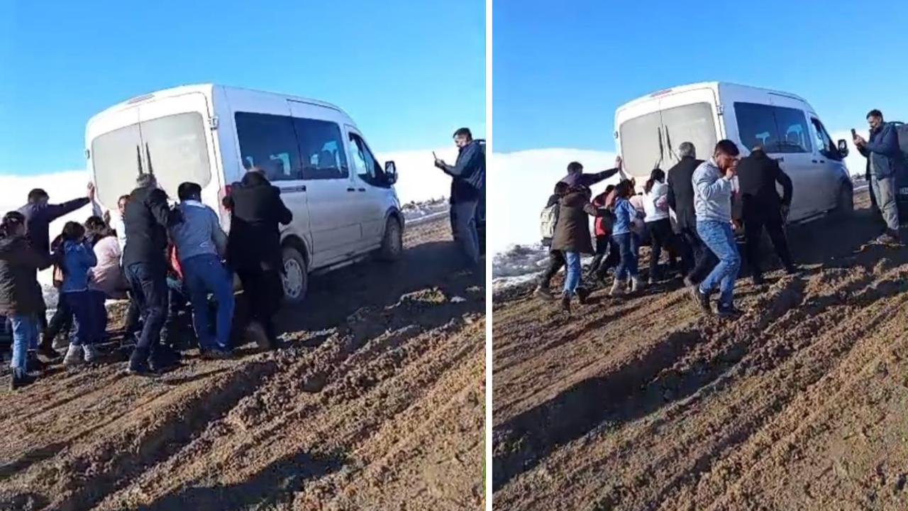 Okul yolu çileye dönüştü: Öğrenci ve öğretmenler isyan etti