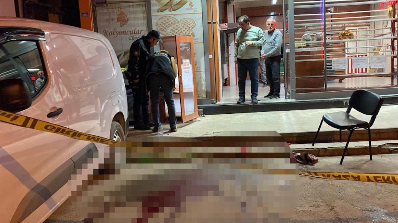 Pide kuyruğunda dehşeti yaşadı