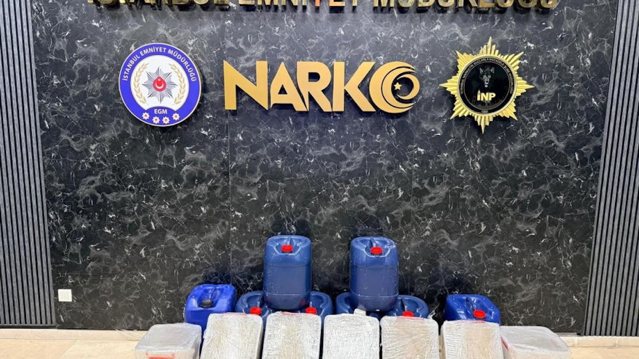 İstanbul’da uyuşturucu operasyonu: 284 kilo ele geçirildi