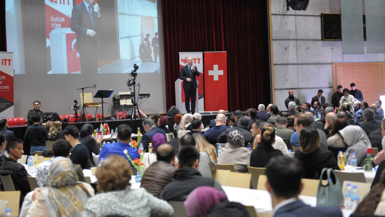Süleyman Soylu Zürih’te konuştu: Dünyayı bu hale getirenler bedelini öderler