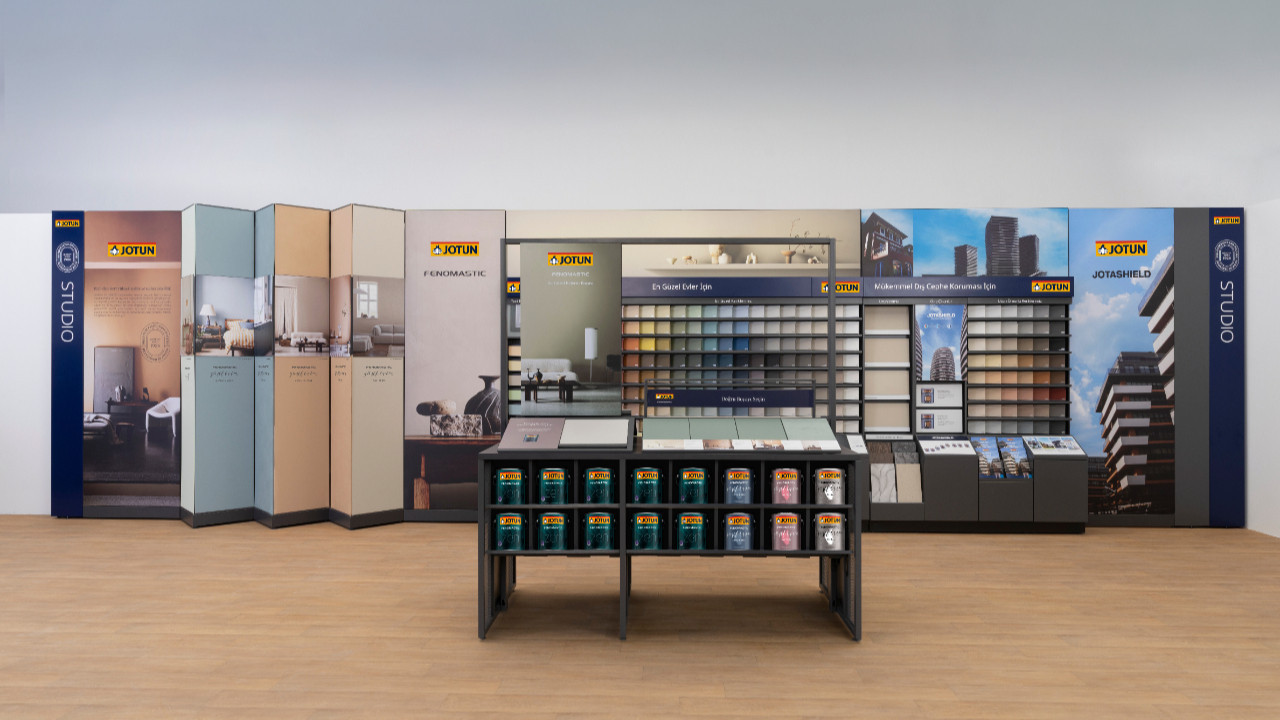 Jotun mağazalarında büyük yenilik: Renk ve boya seçmek artık çok daha kolay