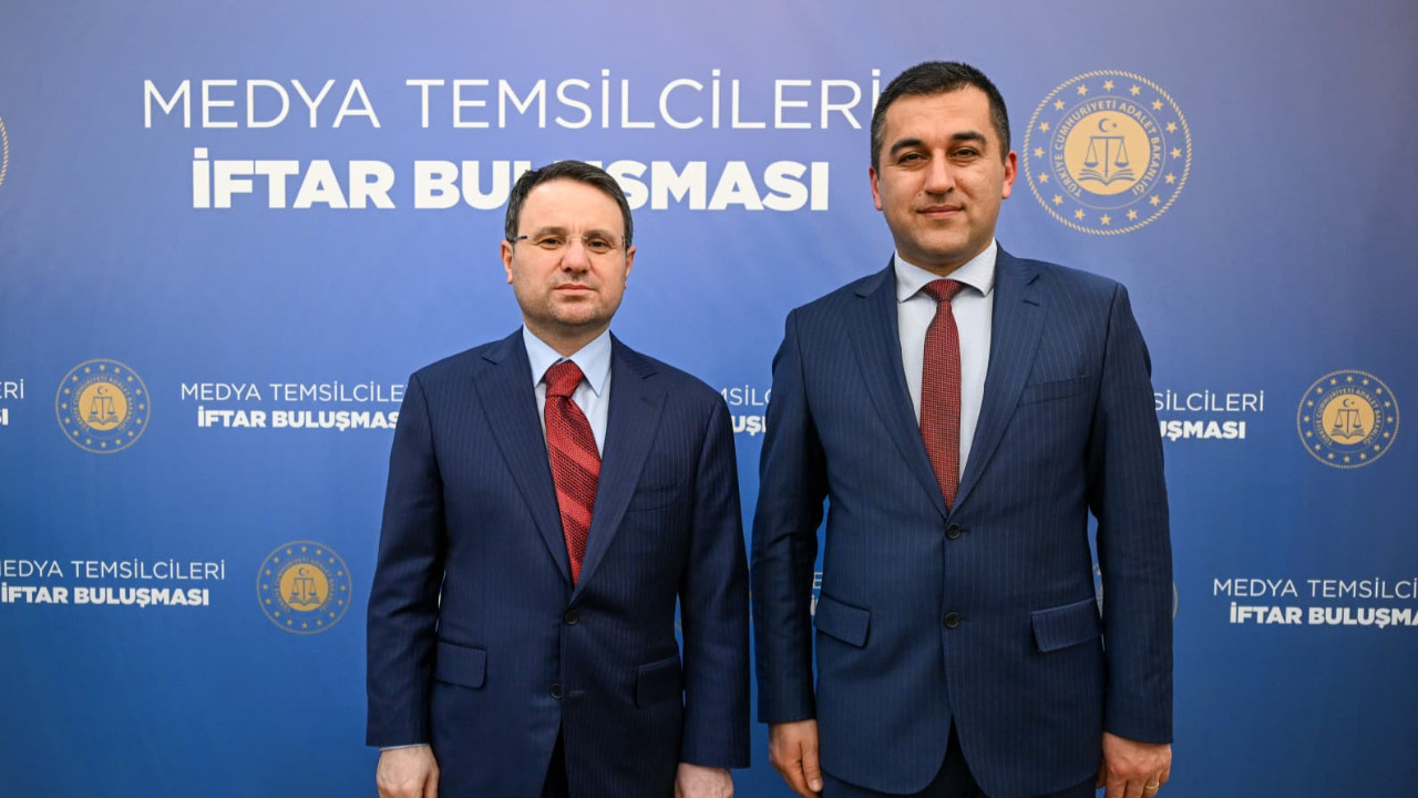 Adalet Bakanı Akın Gürlek medya temsilcileriyle iftarda buluştu