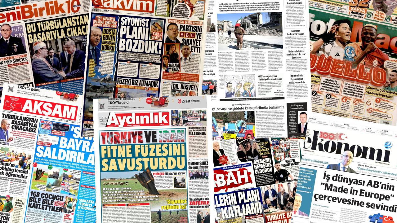 Gazete manşetleri 6 Mart Cuma