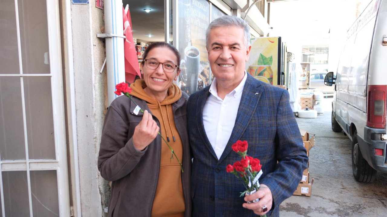 Buharkent Belediye Başkanı Erol’dan Kadınlar Günü’nde Anlamlı Ziyaret