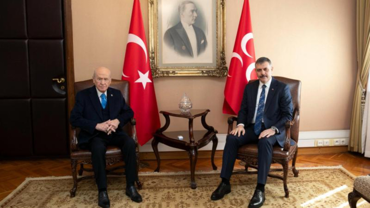 İçişleri Bakanı Mustafa Çiftçi, MHP lideri Bahçeli'yi ziyaret etti!