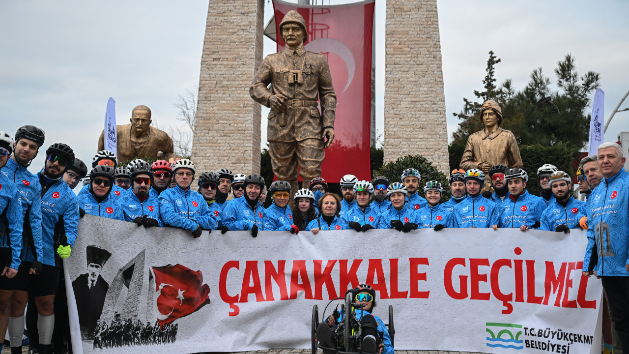 2026 Çanakkale Şehitleri Saygı Bisiklet Turu başladı