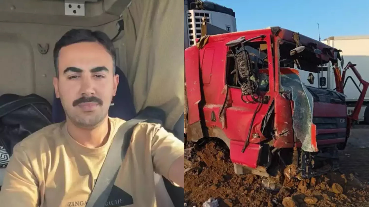 Hüseyin Fırat'ın öldüğü TIR'ın görüntüleri ortaya çıktı