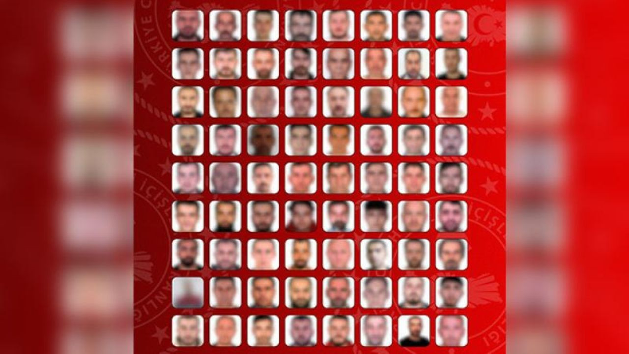 72 Firari Türkiye’ye getirildi