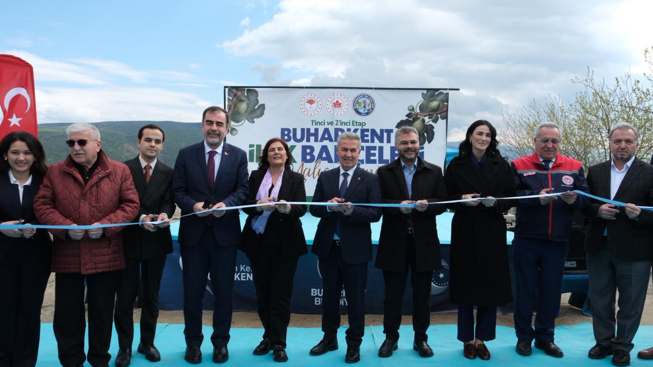 Aydın'da ilk İlek Bahçeleri hizmete açıldı