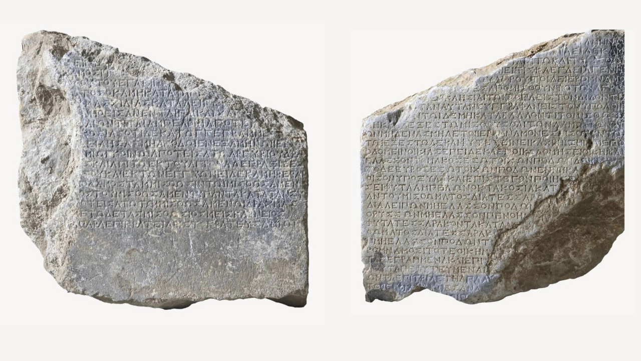 Amos Antik Kenti'nde 2 bin 200 yıllık kira sözleşmesi bulundu