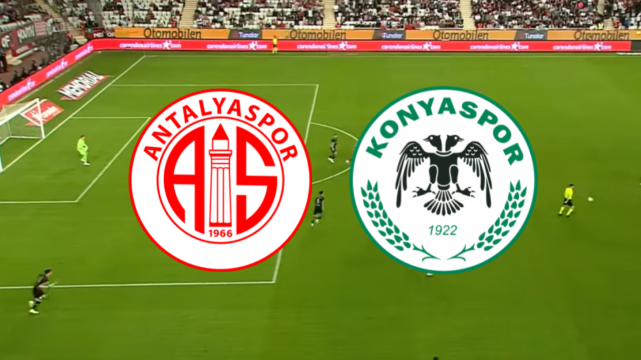 🔴 Antalyaspor - Konyaspor canlı izle! Antalyaspor - Konyaspor maçı hangi kanalda, saat kaçta?