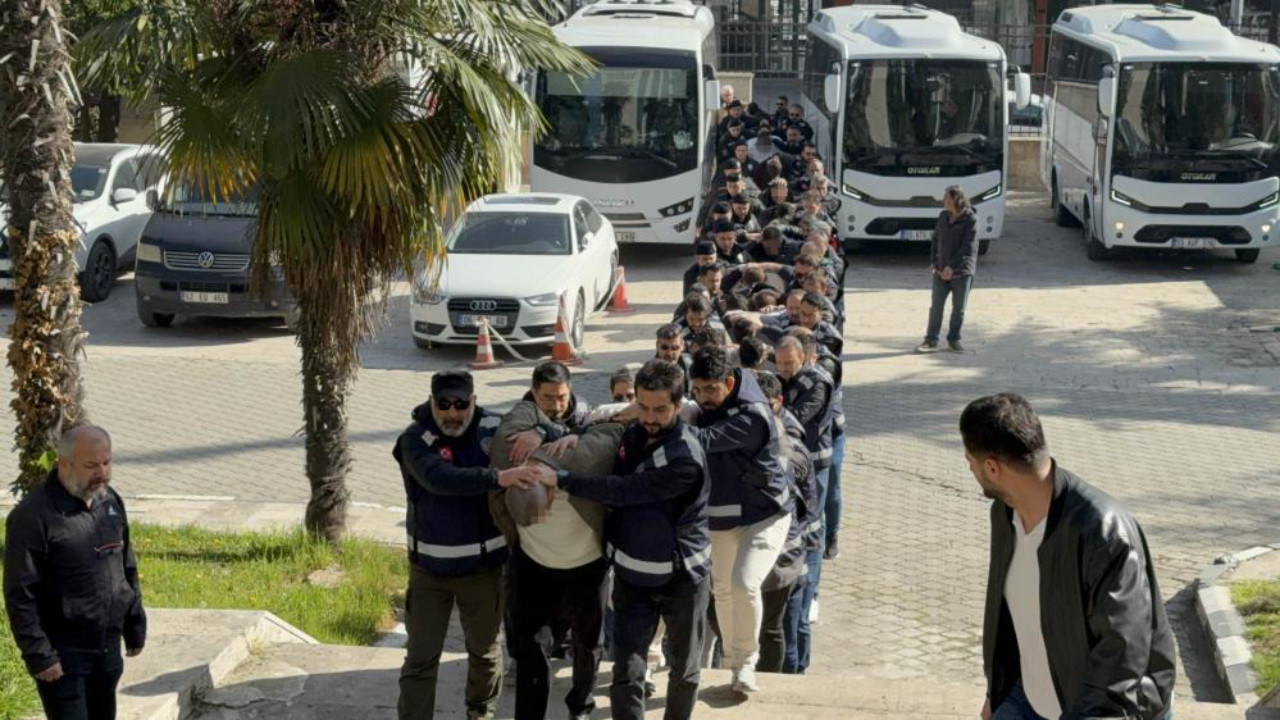 Samsun merkezli 3 ilde organize suç örgütü operasyonu: 25 gözaltı