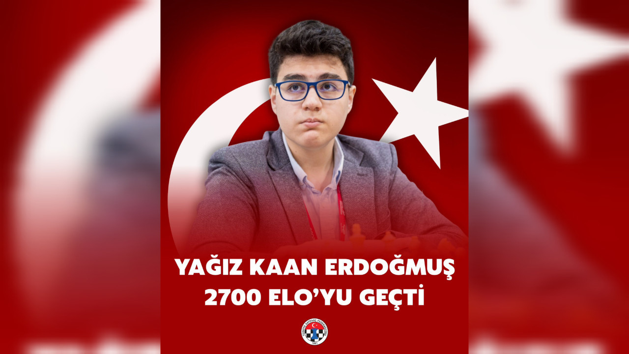 Satrançta dünya rekoru: Yağız Kaan Erdoğmuş 2700 ELO puanına ulaşan en genç sporcu oldu