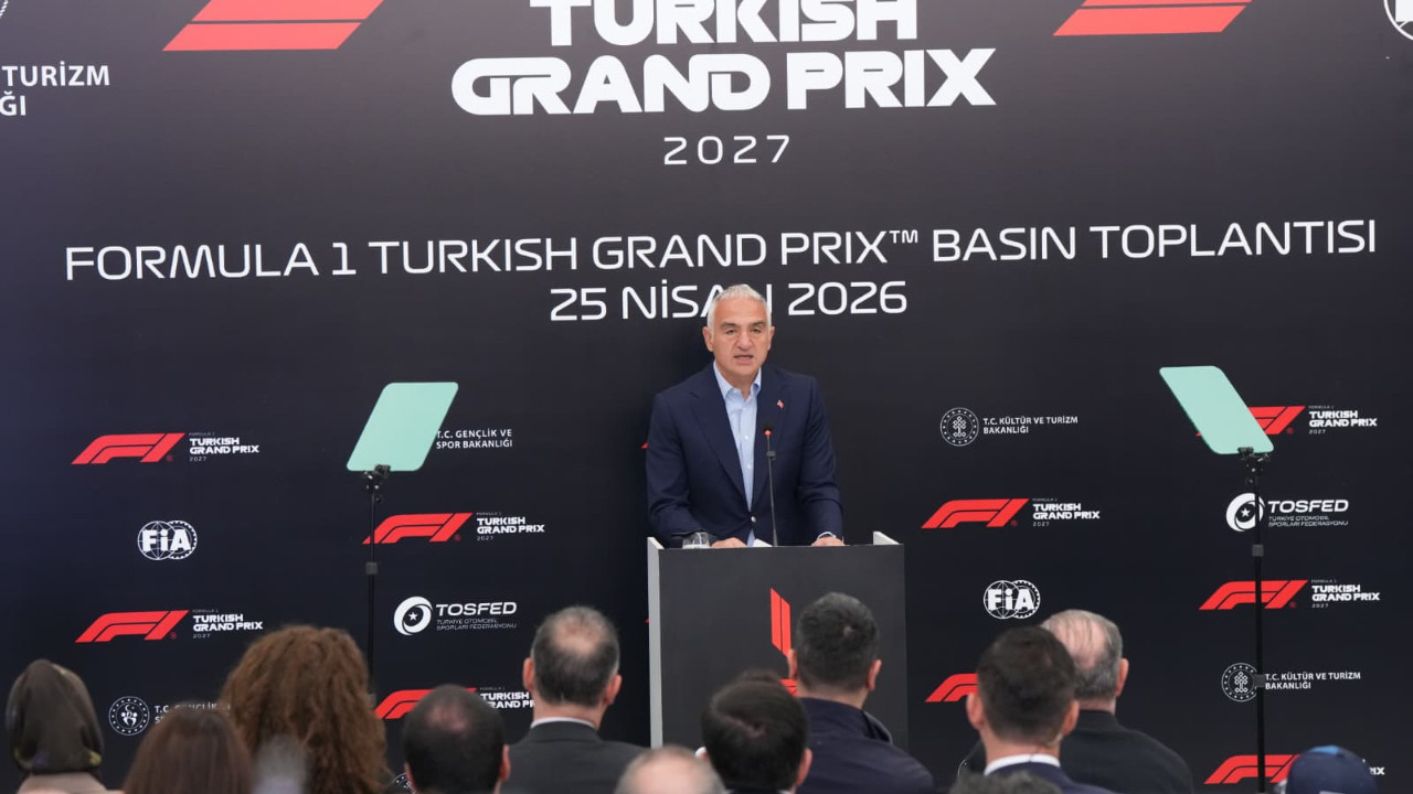 Bakan Ersoy detayları paylaştı: Formula 1, 2027'de Türkiye'ye dönüyor!
