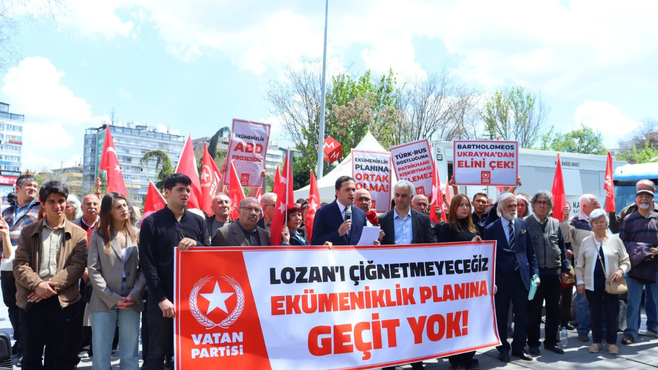 Vatan Partisi'nden Fener Rum Patrikhanesi'ne suç duyurusu