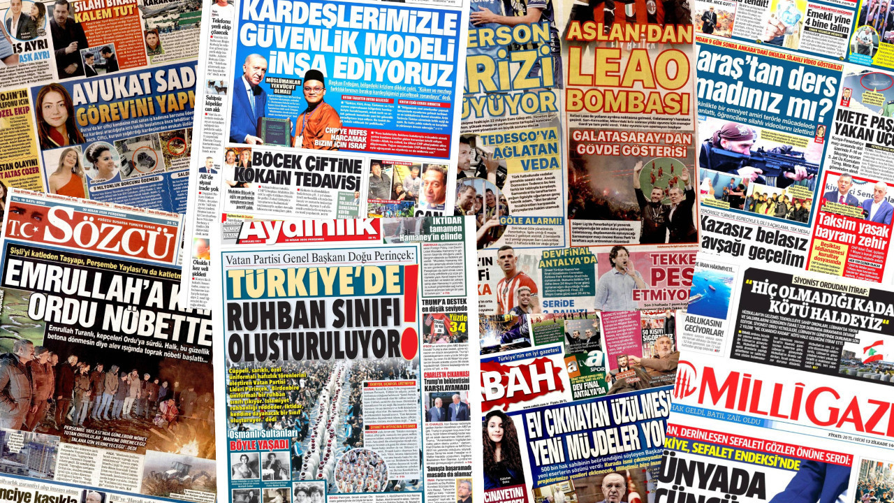 Gazete manşetleri 30 Nisan Perşembe