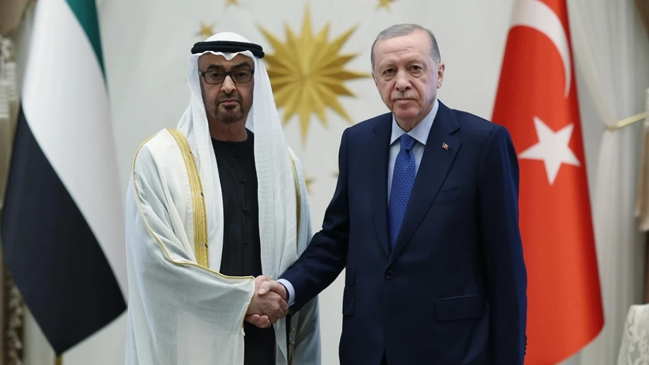 Cumhurbaşkanı Erdoğan BAE Devlet Başkanı Al Nahyan ile görüştü