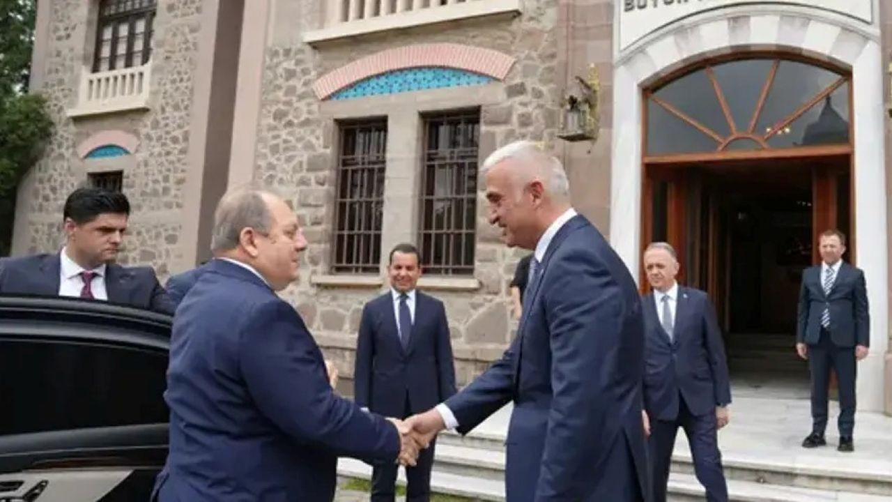 Bakan Ersoy, Yargıtay Başkanı Ömer Kerkez'i Cumhuriyet Müzesi’nde ağırladı