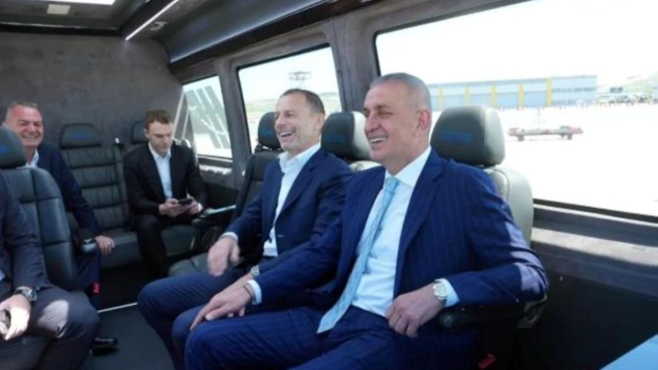 UEFA Başkanı Aleksander Čeferin dev final için İstanbul'a geldi!