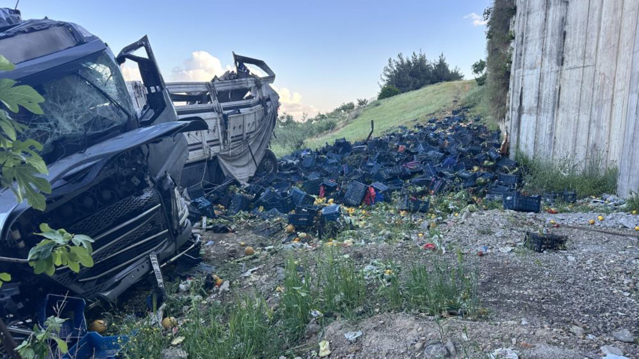 Viyadükte feci kaza: Tır otomobile çarpıp 30 metreden uçtu, ölü ve yaralılar var