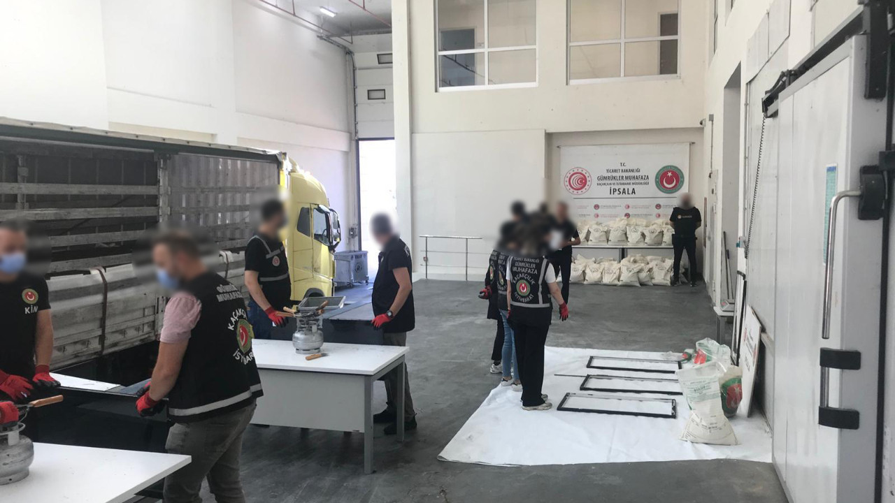 İpsala Gümrük Kapısı'nda uyuşturucu operasyonu: 3 milyar lir