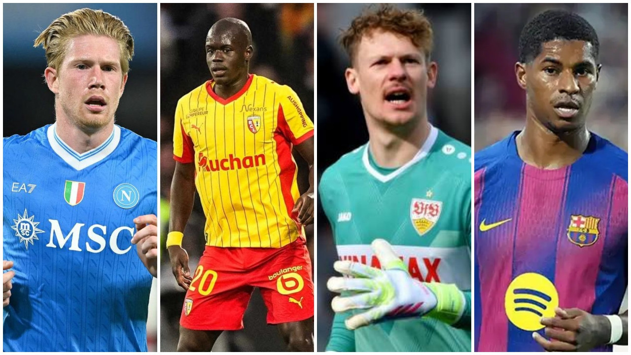 24 Haziran Çarşamba 4 Büyüklerin transfer gündemi: De Bruyne, Rashford, Brahim Diaz, Nübel...