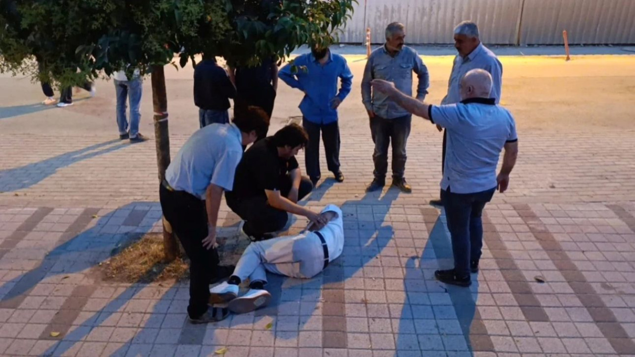 Bursa'da fedakar hekimden örnek hareket! Kazayı görünce hastane duvarından atlayıp hayat kurtardı