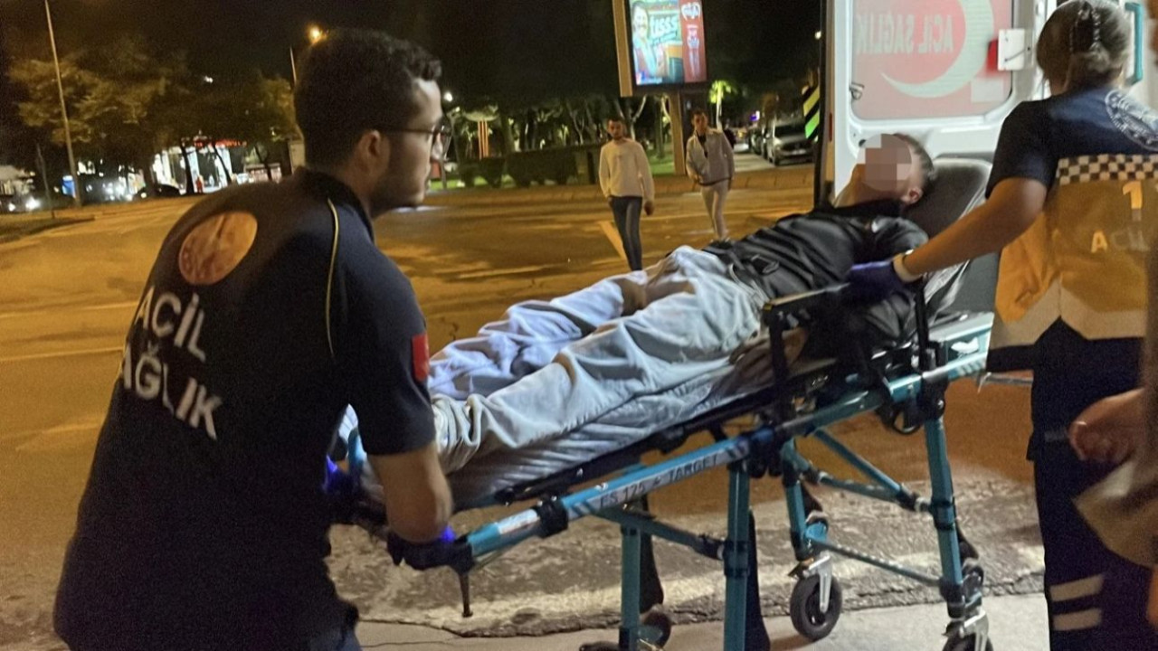 Kayseri'de tramvayda dehşet anları! Silahla vurulan şahıs kanlar içinde vagona bindi