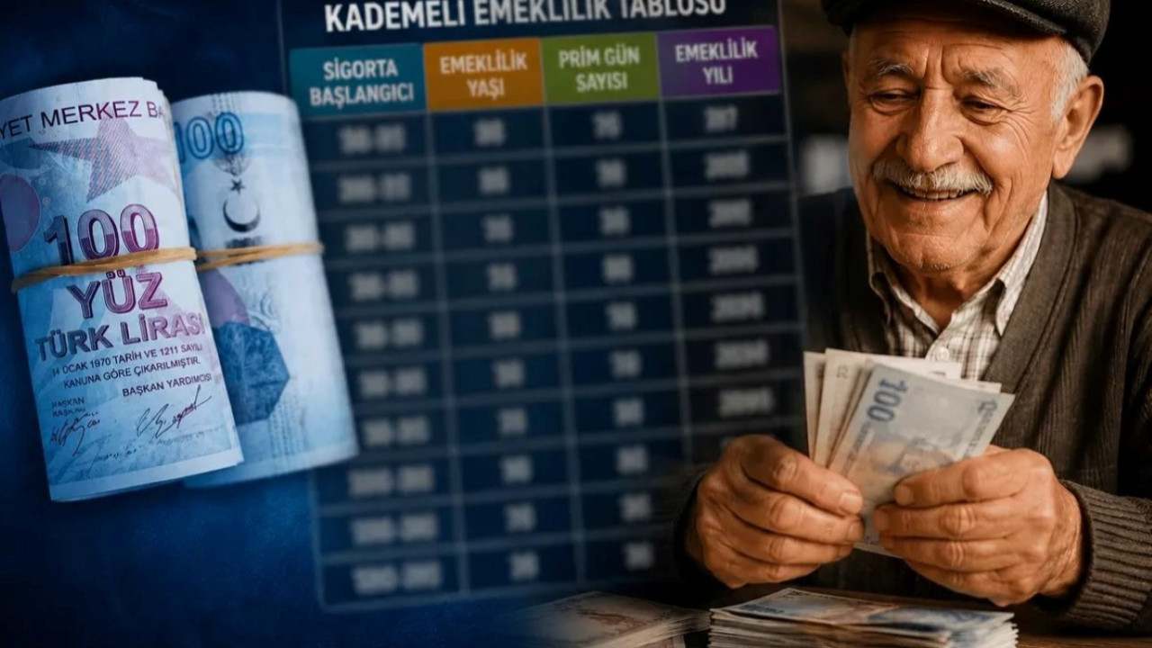 Kademeli emeklilik çıkacak mı, kimleri kapsayacak? 2026 son durum tablosu