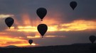 Aksaray'da iki sıcak hava balonu düştü