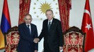 Erdoğan, Paşinyan’ı Dolmabahçe’de kabul etti