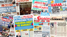 Gazete manşetleri 7 Şubat Cumartesi