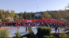 ODTÜ'de Türk bayraklı yürüyüş! Dünkü saldırıya tokat gibi cevap: "Bayrağa uzanan eller kırılsın!"