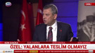 Türkiye Basın Federasyonu'ndan CHP lideri Özgür Özel'e Sinan Burhan tepkisi